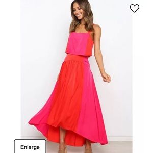 Petal and Pup top and skirt set